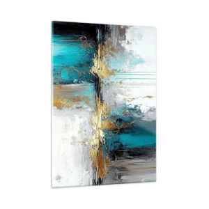 Schilderen op glas - Alles vloeit - 50x70 cm