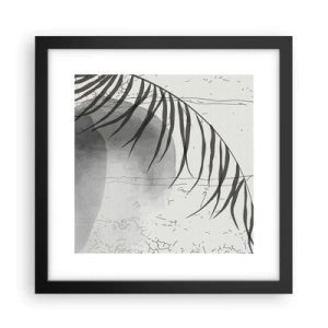 Poster in een zwarte lijst - Het subtiele exotisme van de natuur - 30x30 cm
