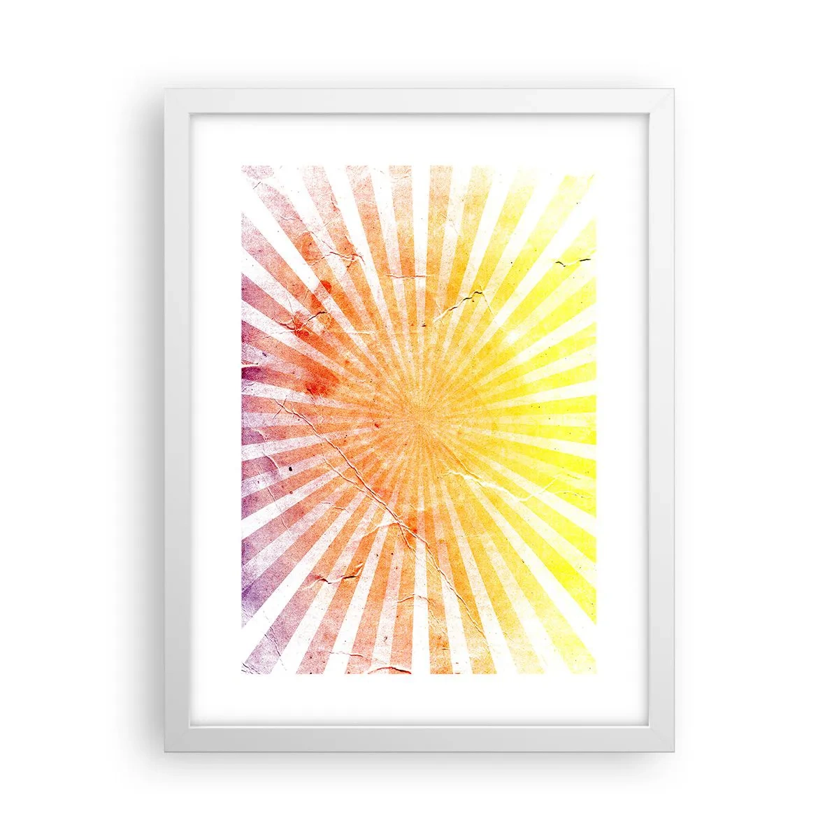 Poster in een witte lijst - Zonsopgangen en zonsondergangen - 30x40 cm