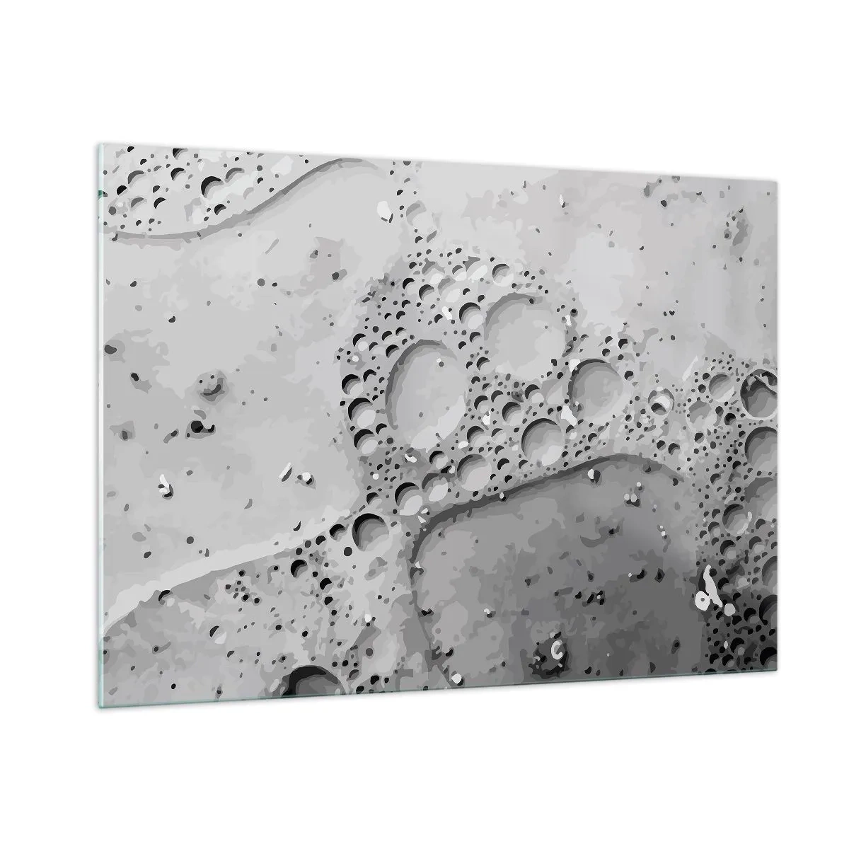 Schilderen op glas - Schuimspoor - 100x70 cm