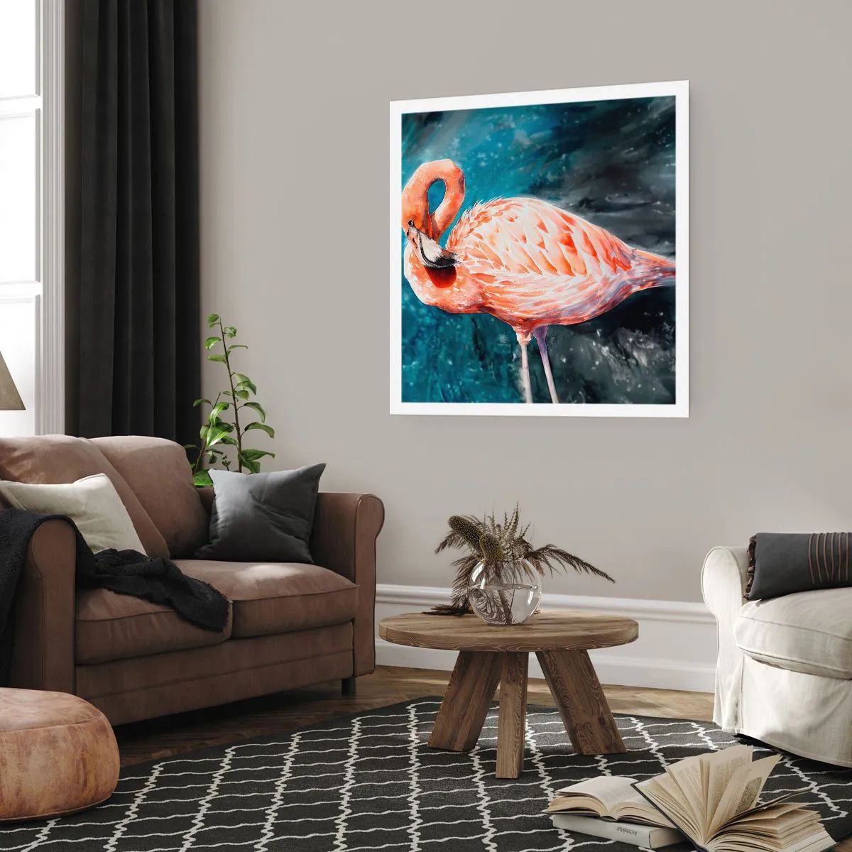 Poster - Decoratief van aard - 60x60 cm