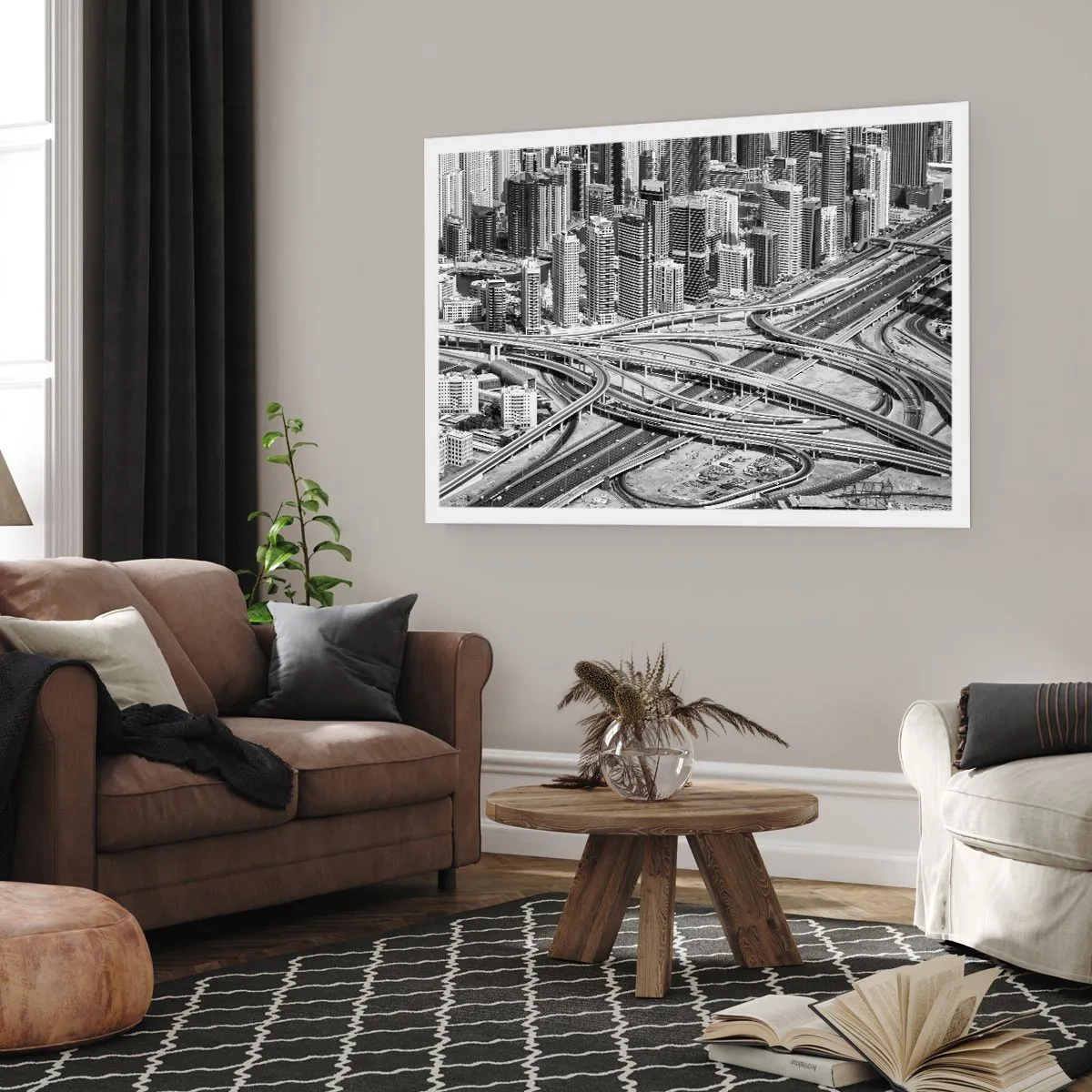 Poster - Dubai - de onmogelijke stad - 91x61 cm