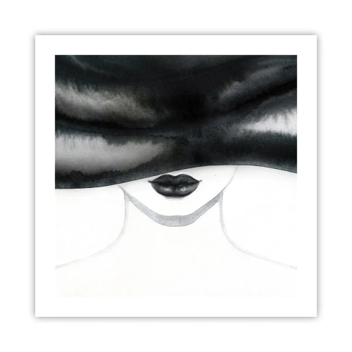 Poster - Een sensueel mysterie - 50x50 cm