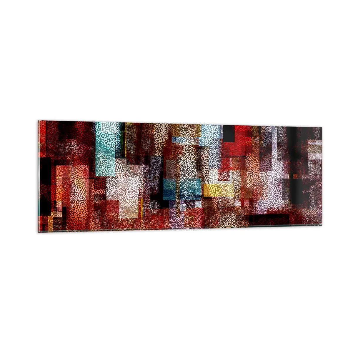 Schilderen op glas - Het is een allegaartje - 90x30 cm