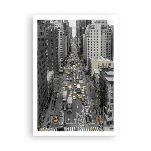 Poster - New Yorks leven - 70x100 cm