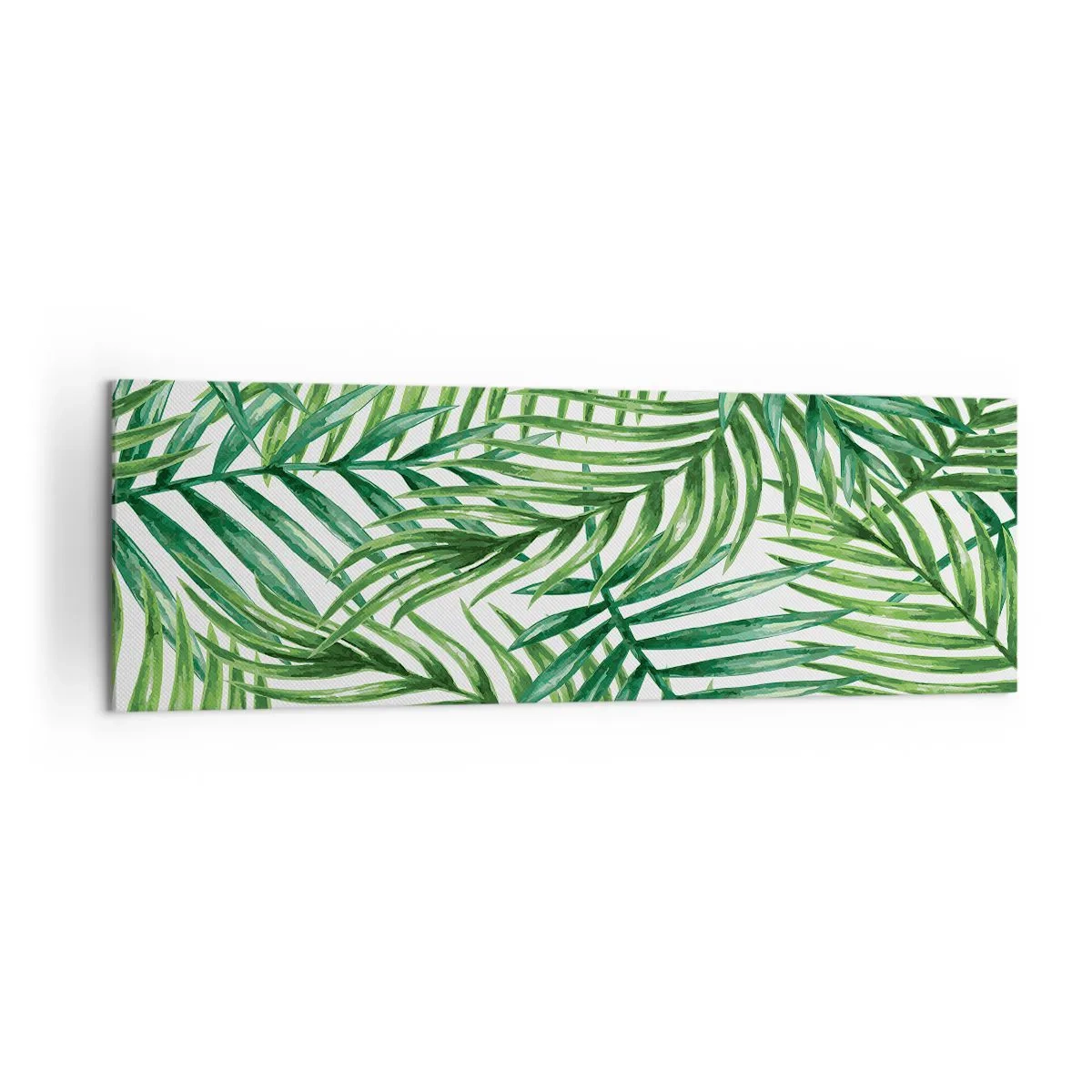 Schilderen op canvas - Onder de groene luifel - 160x50 cm
