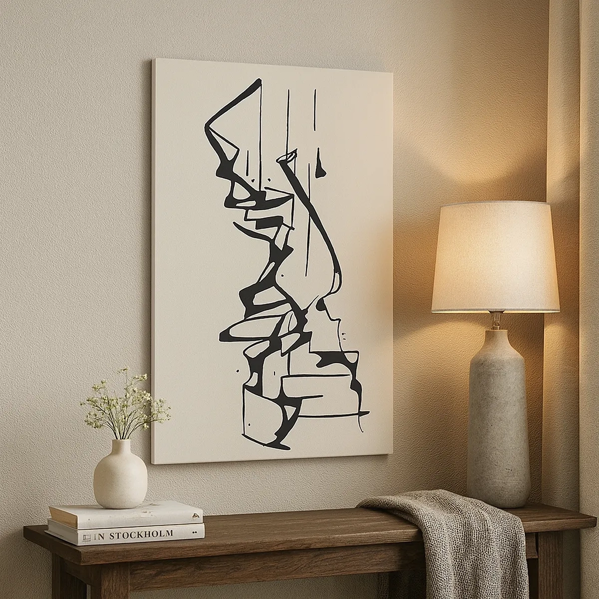 Schilderen op canvas - Misschien een landschap - 50x70 cm