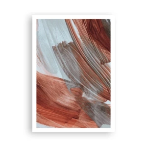 Poster - Herfst en winderige abstractie - 70x100 cm