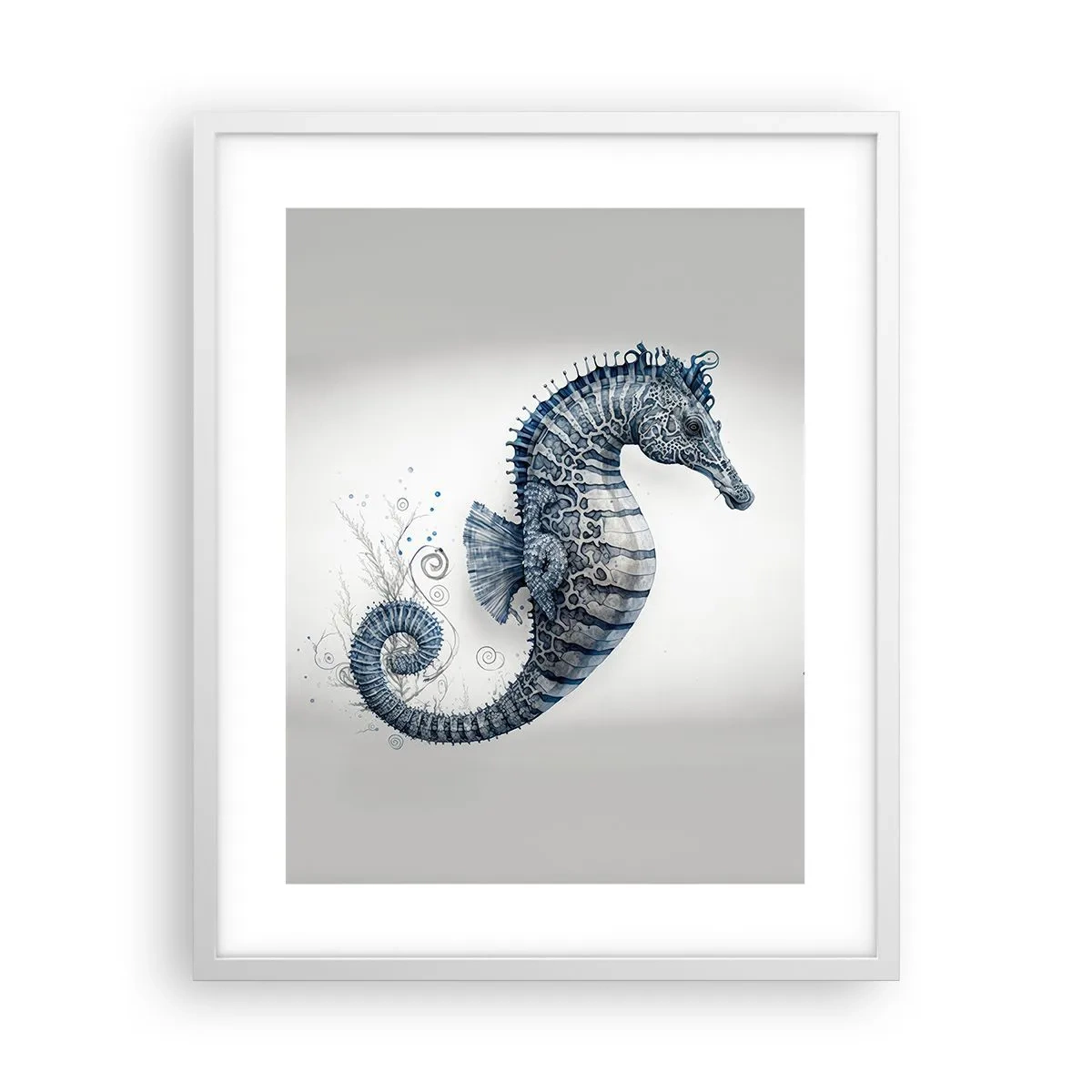 Poster in een witte lijst - Een subtiele grap van de natuur - 40x50 cm