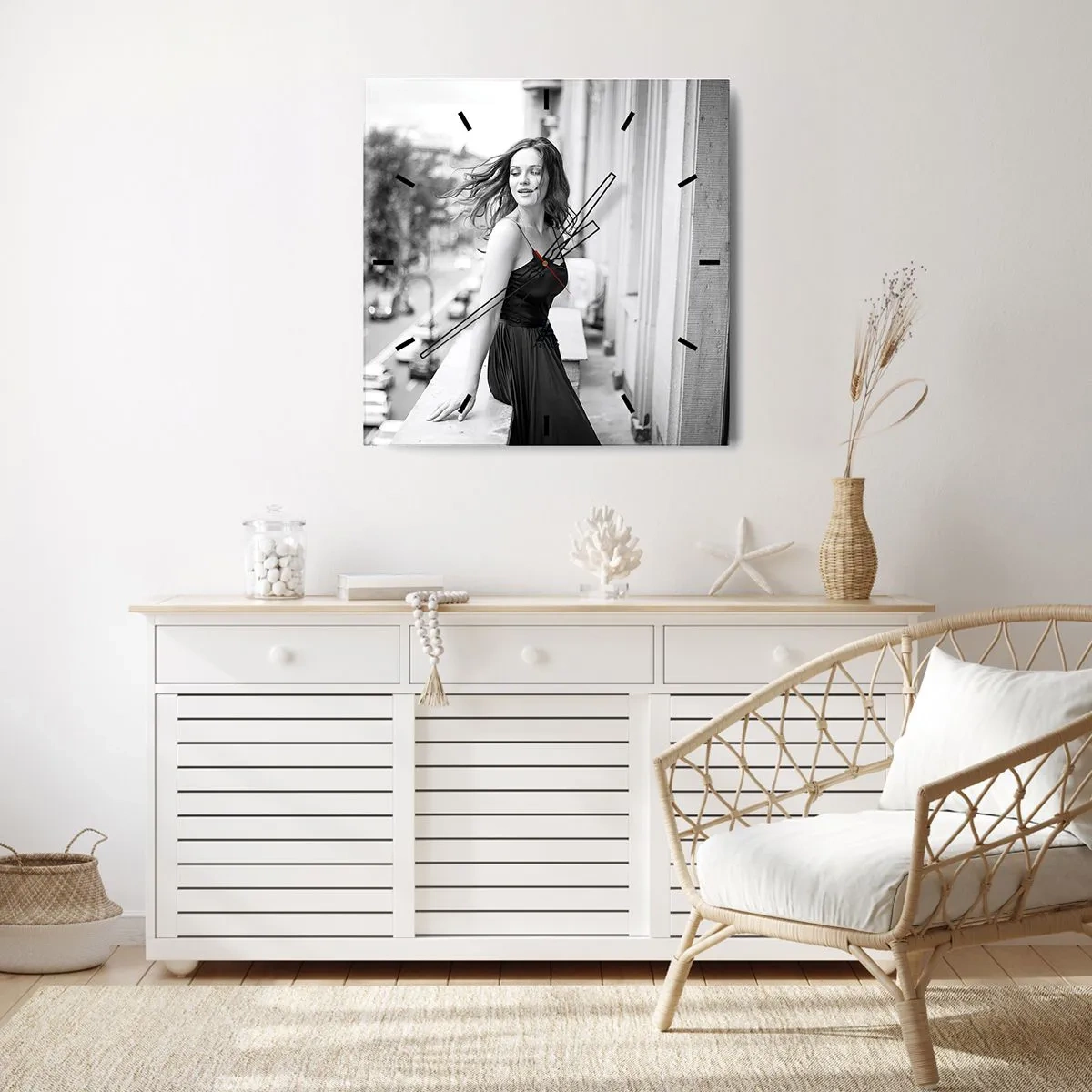 Wandklok - Klok - Zeker een Parijzenaar - 40x40 cm