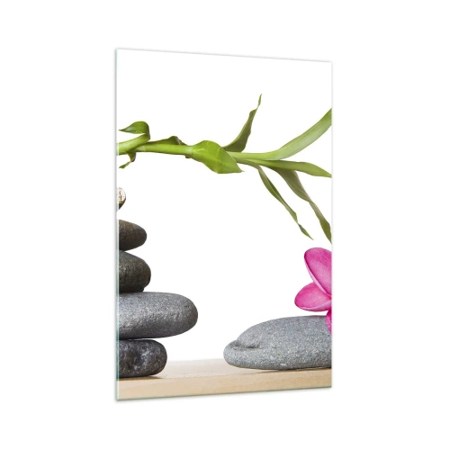 Schilderen op glas - Kleuren van leven en duur - 70x100 cm