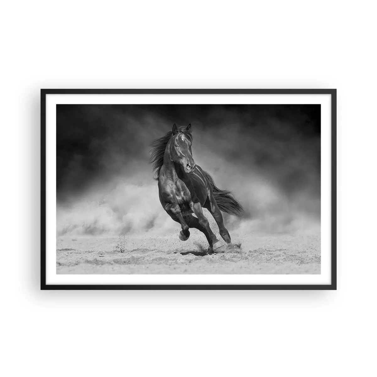 Poster in een zwarte lijst - De emir zelf waardig - 91x61 cm