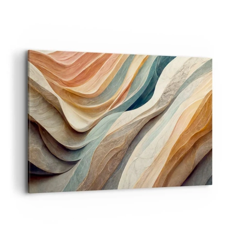 Schilderen op canvas - Het moment vóór de verandering - 120x80 cm