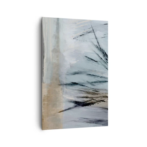 Schilderen op canvas - Wintervelden - 80x120 cm