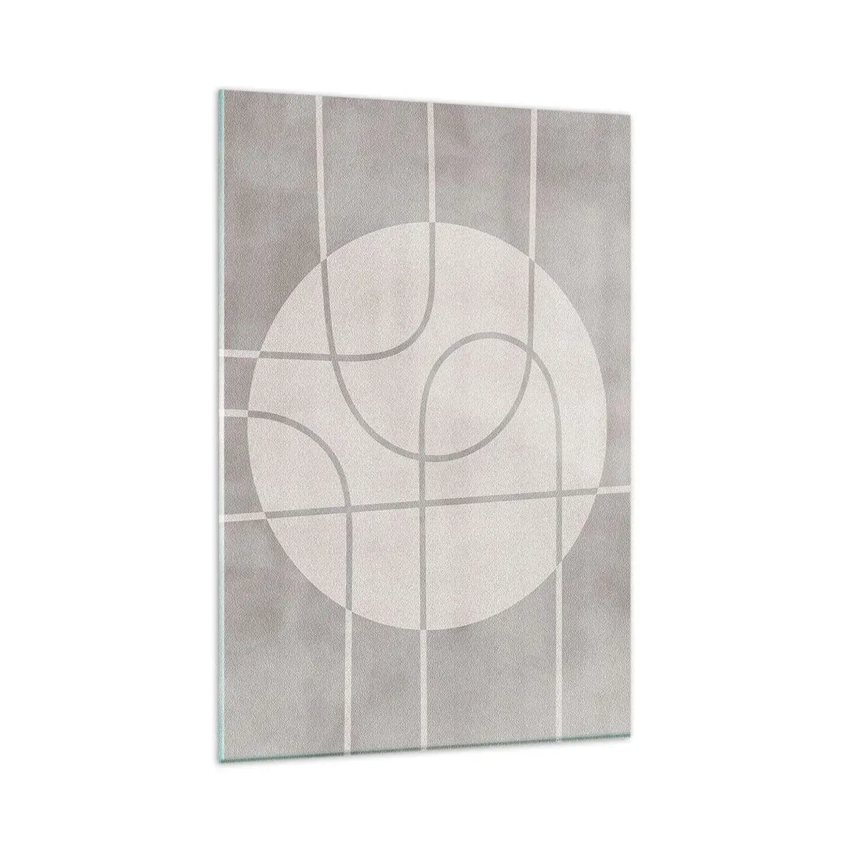 Schilderen op glas - Rond en rechtdoor - 80x120 cm