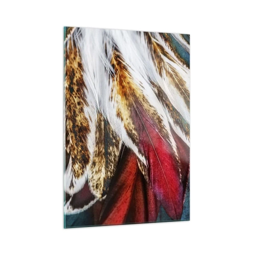 Schilderen op glas - Geheimen van de vlucht - 50x70 cm