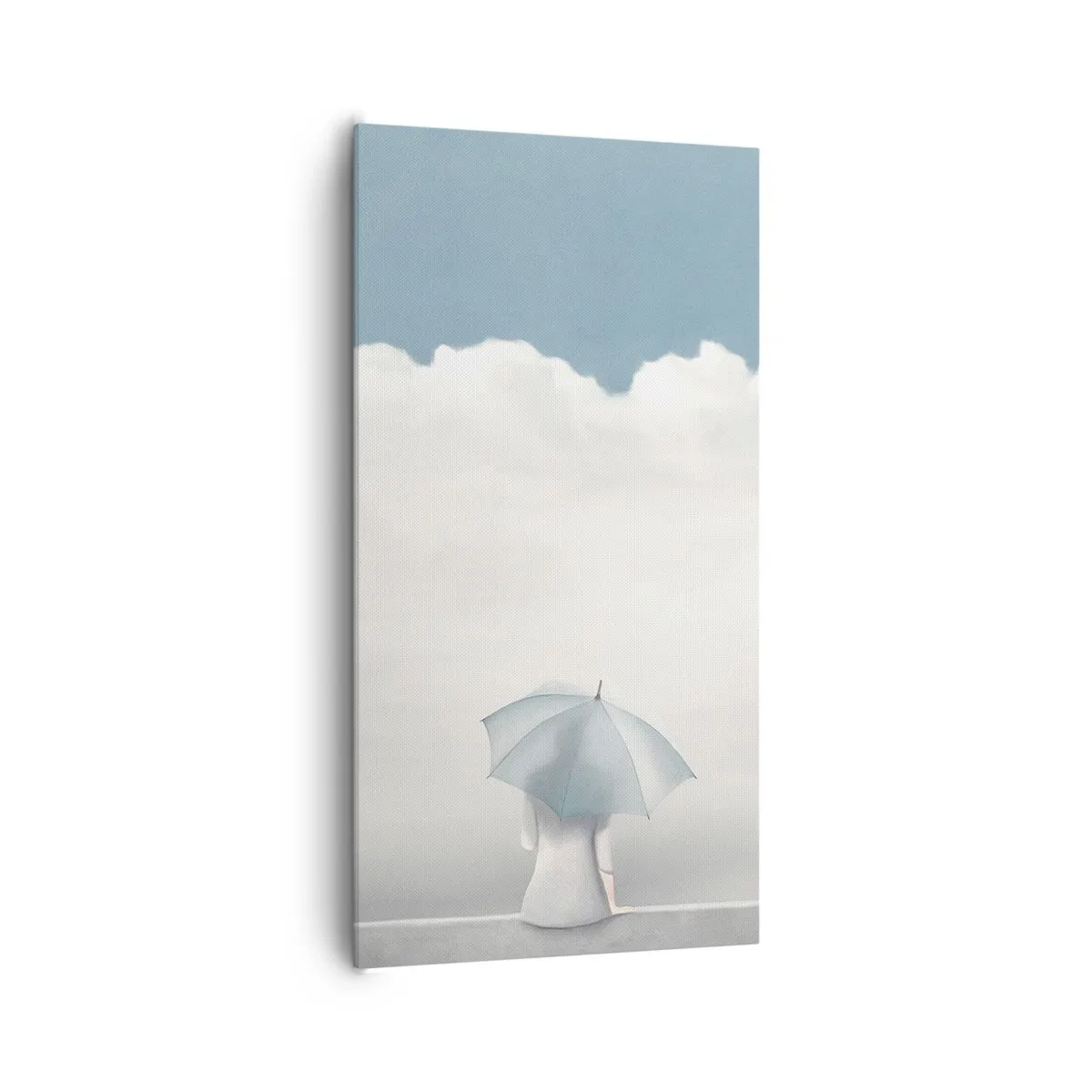Schilderen op canvas - Op de rand van realiteit en dromen - 65x120 cm