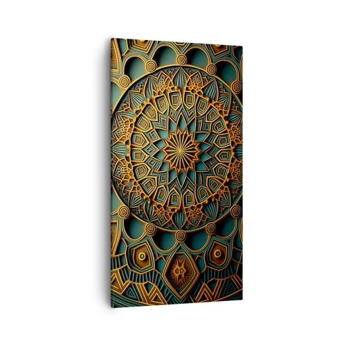 Schilderen op canvas - In Arabische sfeer - 55x100 cm