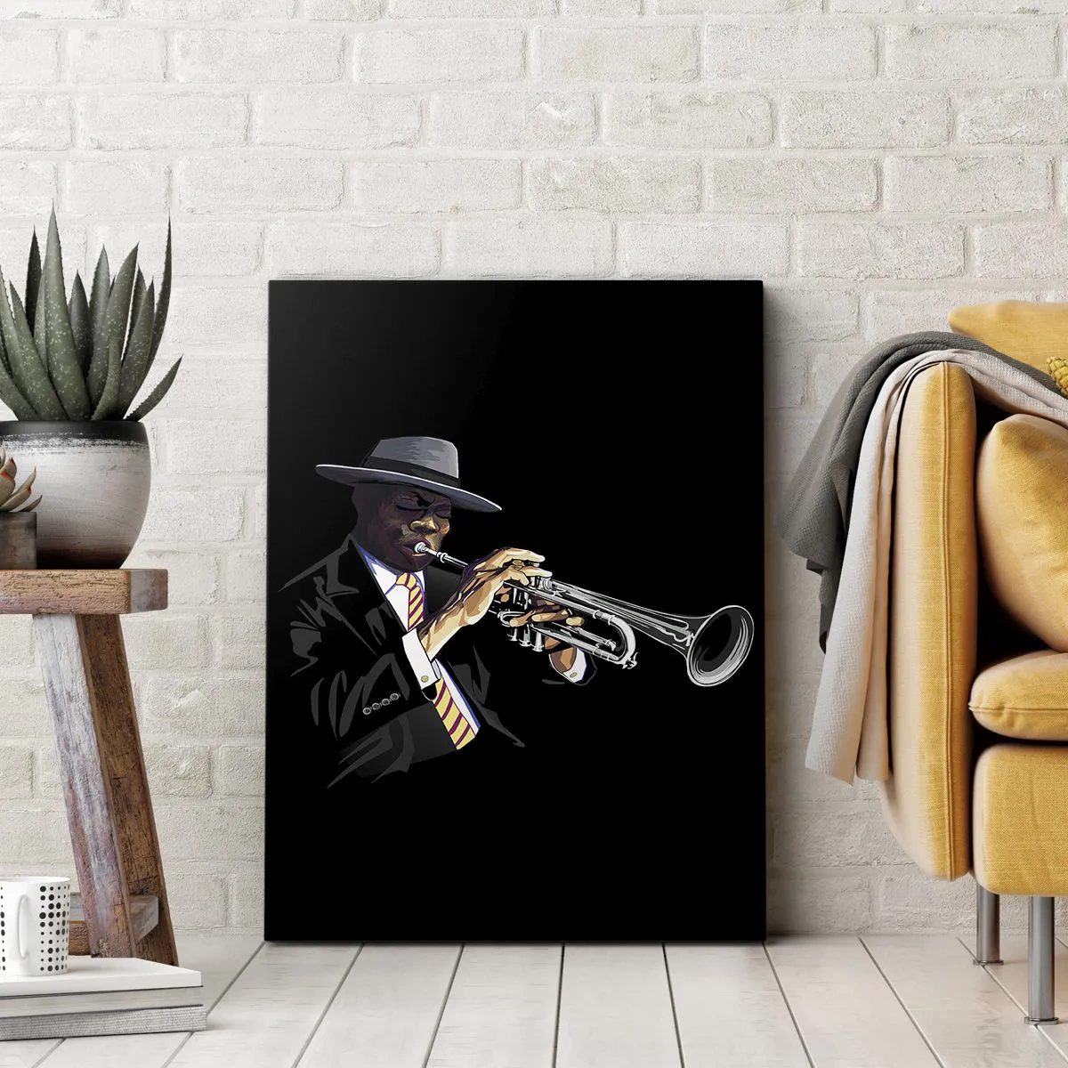 Schilderen op canvas - Charme van oude school - 70x100 cm