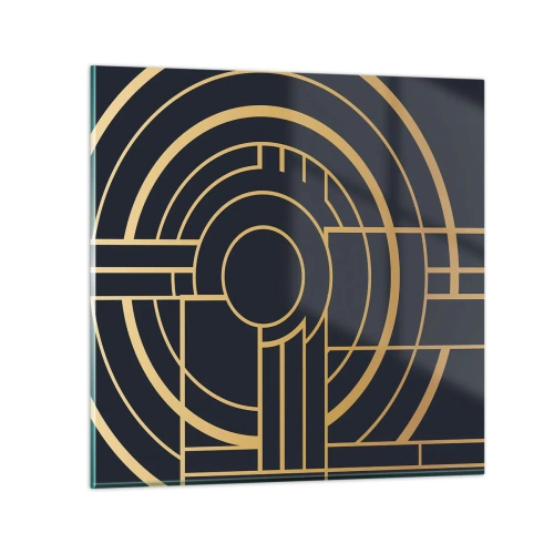 Schilderen op glas - Draaien van dingen - 50x50 cm