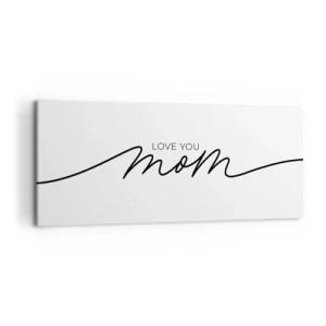 Schilderen op canvas - Grote emotie - 120x50 cm