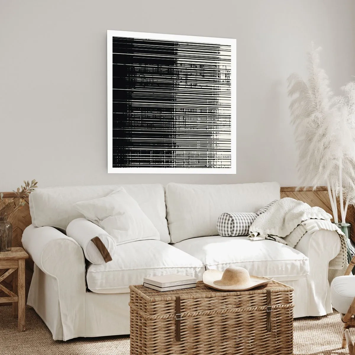 Poster - Golven en vibraties - 30x30 cm