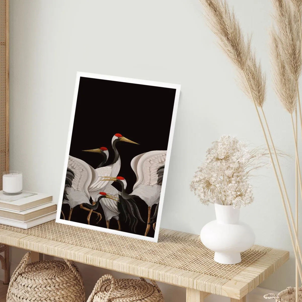 Poster - Vogel spullen - 50x70 cm