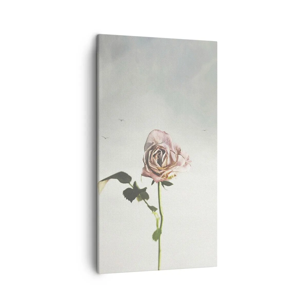 Schilderen op canvas - Begroeting van de lente - 45x80 cm