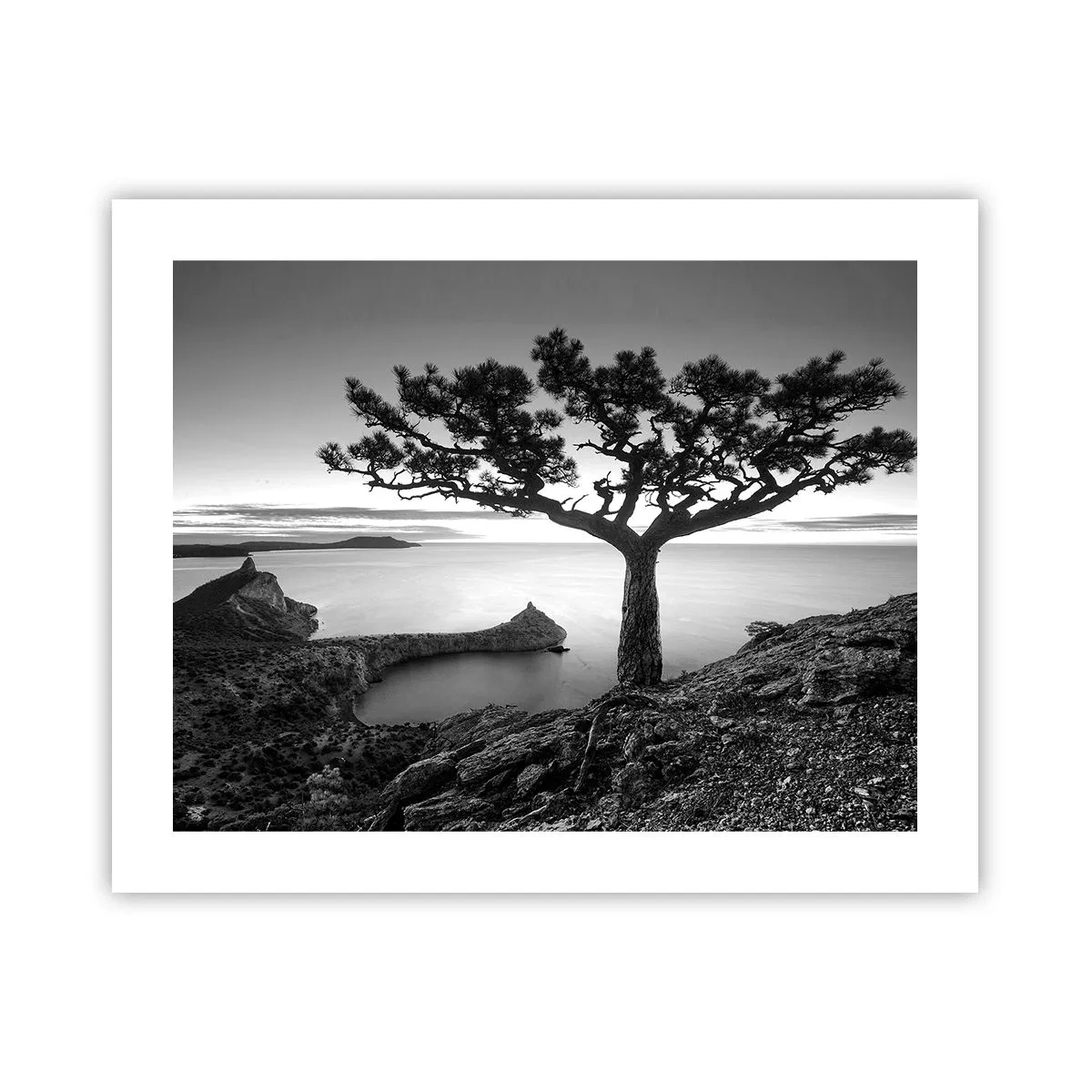 Poster - Stilte aan de horizon - 50x40 cm