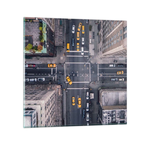 Schilderen op glas - Een simpele keuze - 70x70 cm