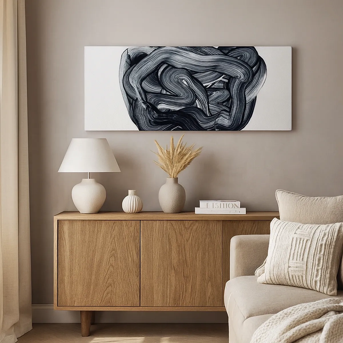 Schilderen op canvas - Het is niet zo eenvoudig - 30x30 cm