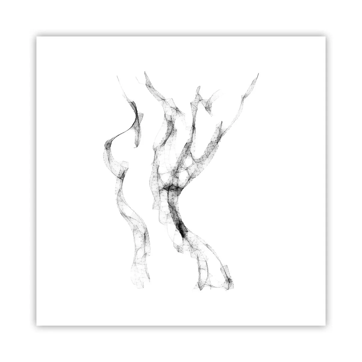 Poster - Mooi en sterk - 60x60 cm