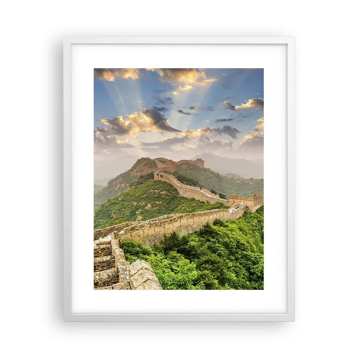 Poster in een witte lijst - Eeuwige grootheid - 40x50 cm