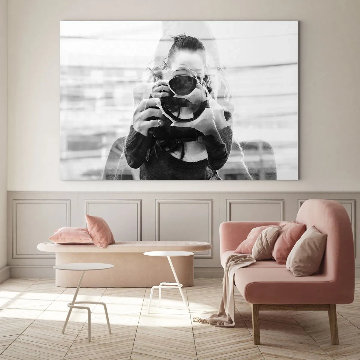 Schilderen op glas - Maker en materiaal - 120x80 cm