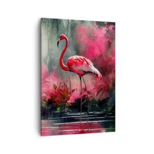Schilderen op canvas - Een les in natuurlijke gratie - 50x70 cm