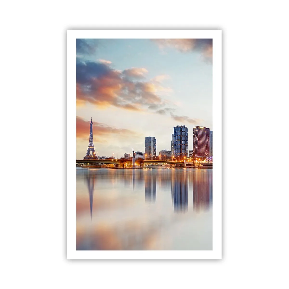 Poster - De monumentale rust van Parijs - 61x91 cm