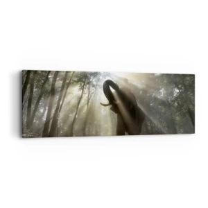 Schilderen op canvas - Onder de gelukkige ster - 90x30 cm
