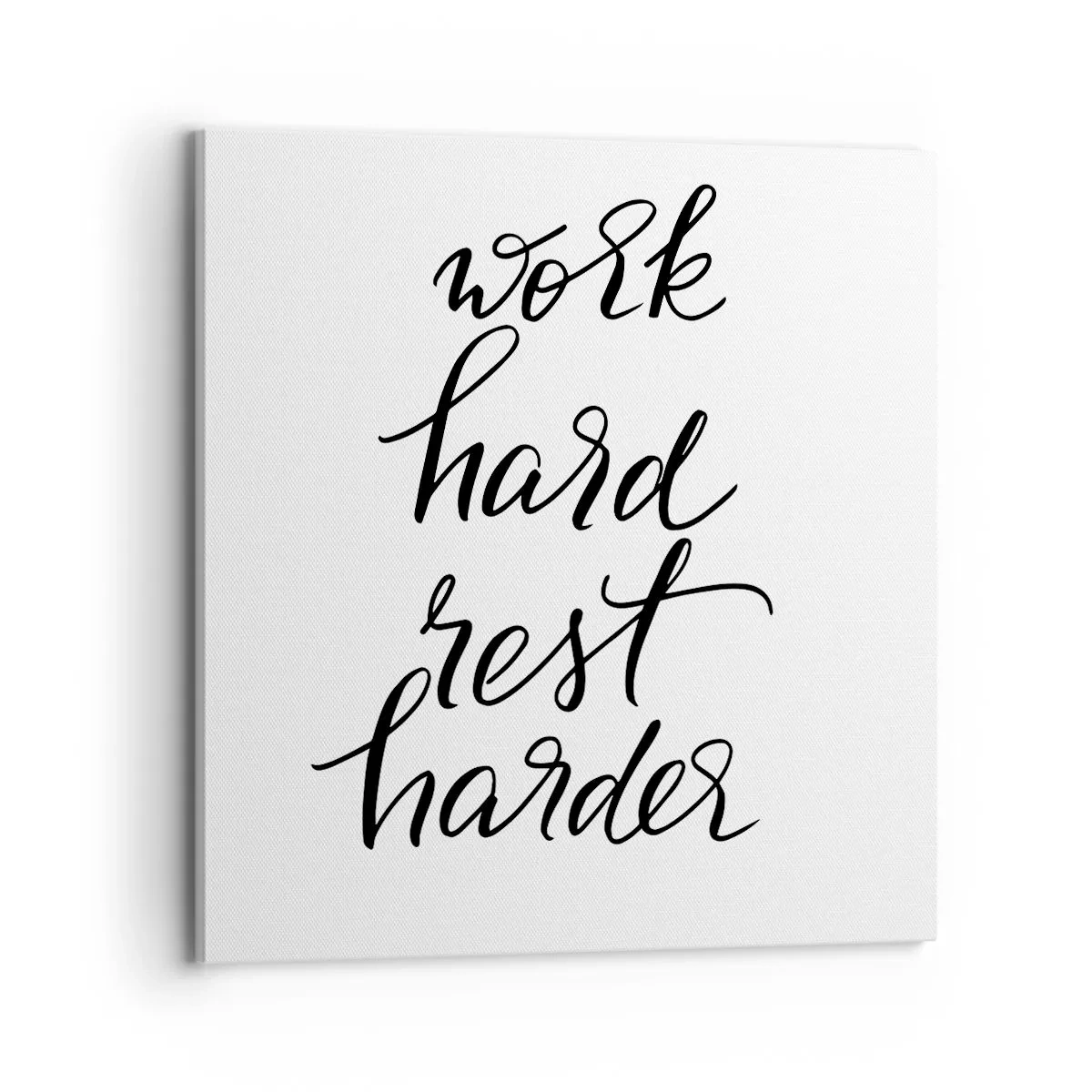 Schilderen op canvas - Levensbalans - 70x70 cm