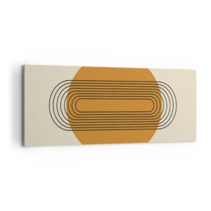 Schilderen op canvas - Perfect plan - 120x50 cm