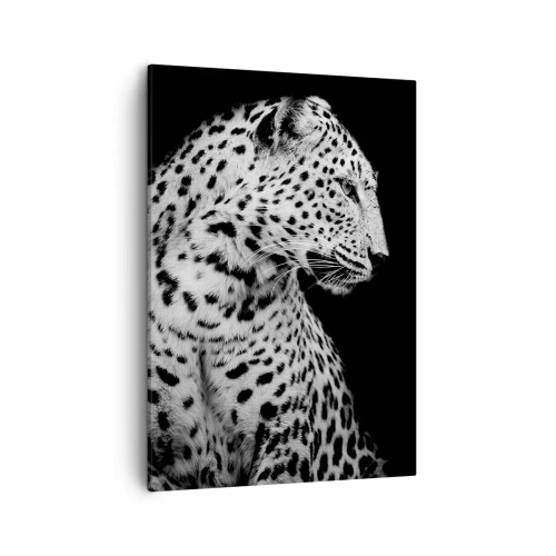Schilderen op canvas - Juist profiel perfect! - 50x70 cm