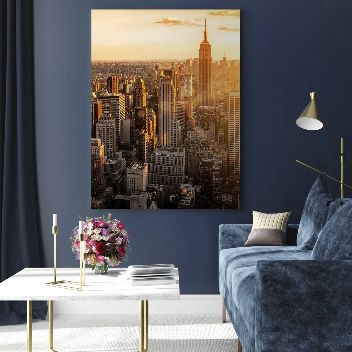 Schilderen op glas - Groeien in de zon - 50x70 cm
