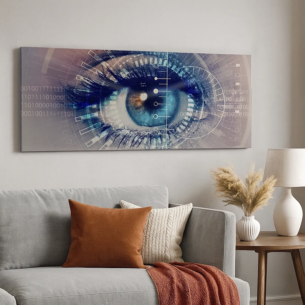 Schilderen op canvas - Je denkt dat je me kent - 30x30 cm