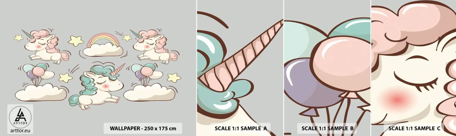 Fotobehang Staaltje Standard Eco - Ze bestaan