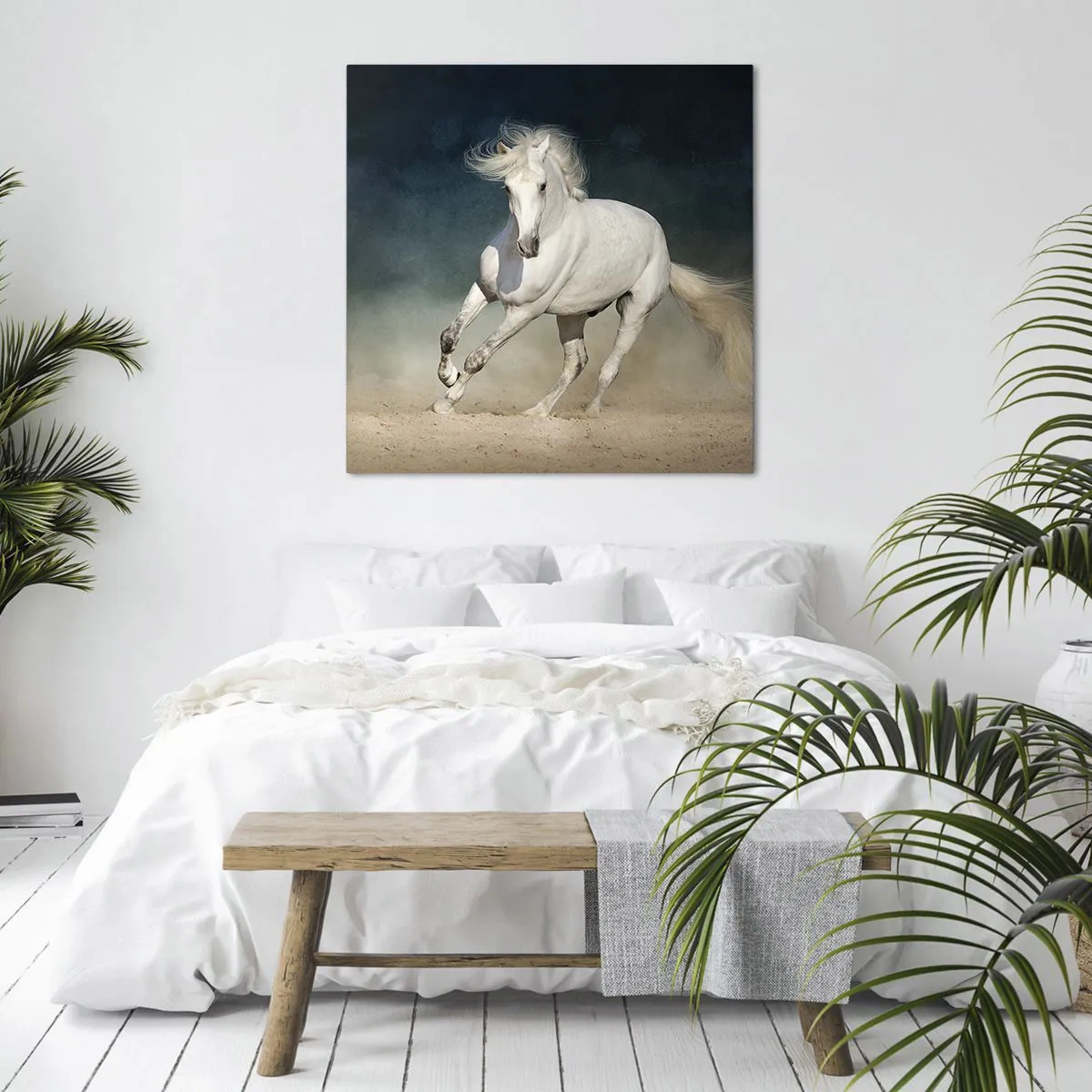 Schilderen op canvas - Vrijheid in zijn pure staat - 60x60 cm