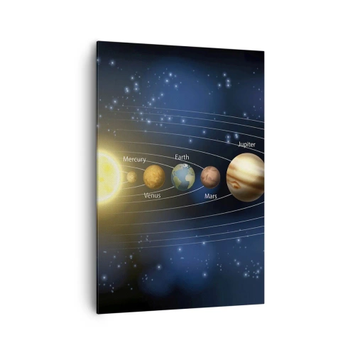 Schilderen op canvas - Een van de tien - 70x100 cm