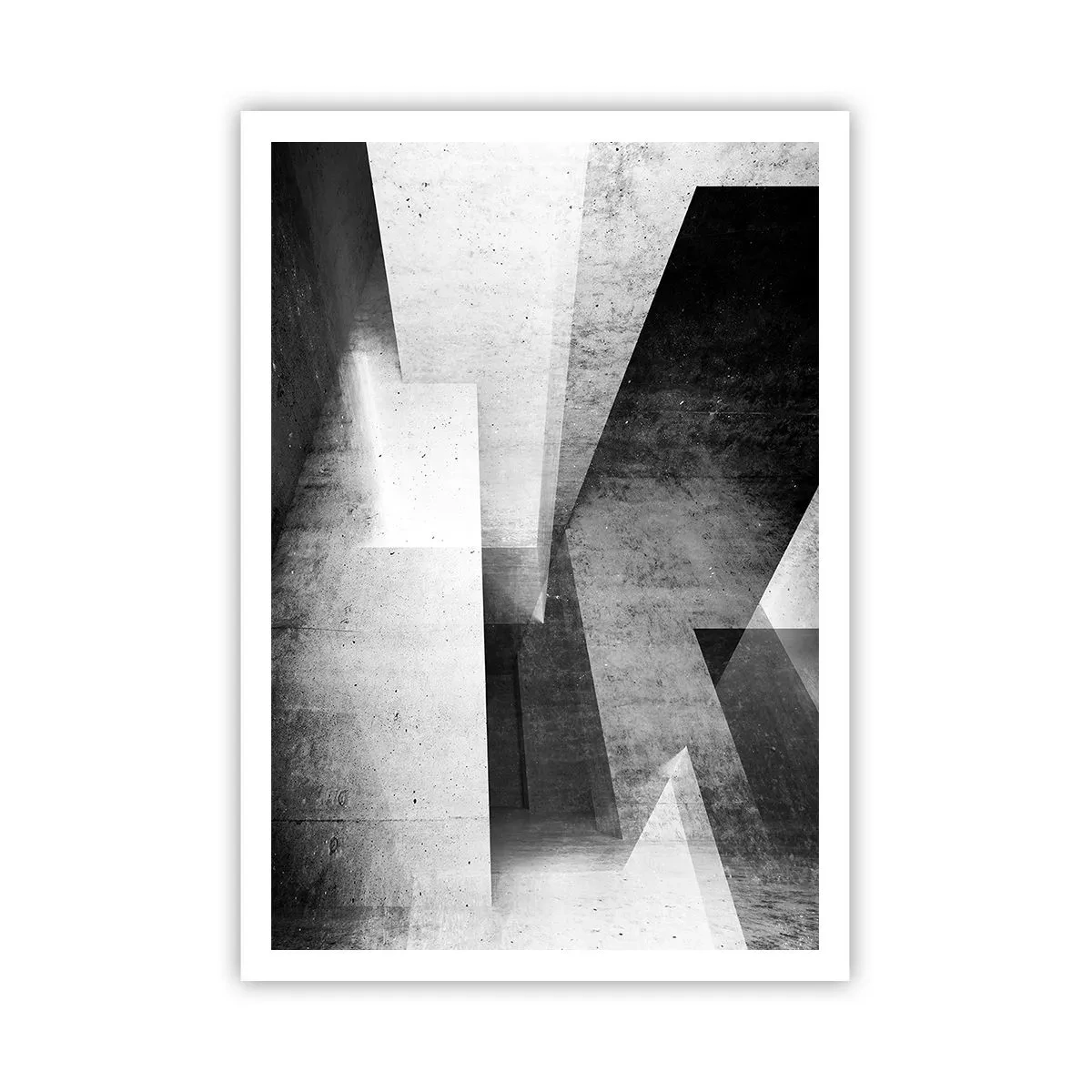 Poster - De structuur van de ruimte - 70x100 cm