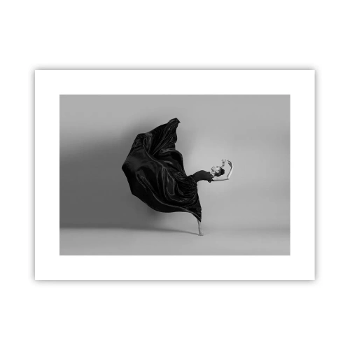 Poster - Gevleugeld door muziek - 40x30 cm