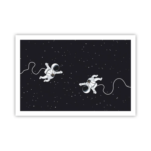 Poster - Kosmische dans - 91x61 cm