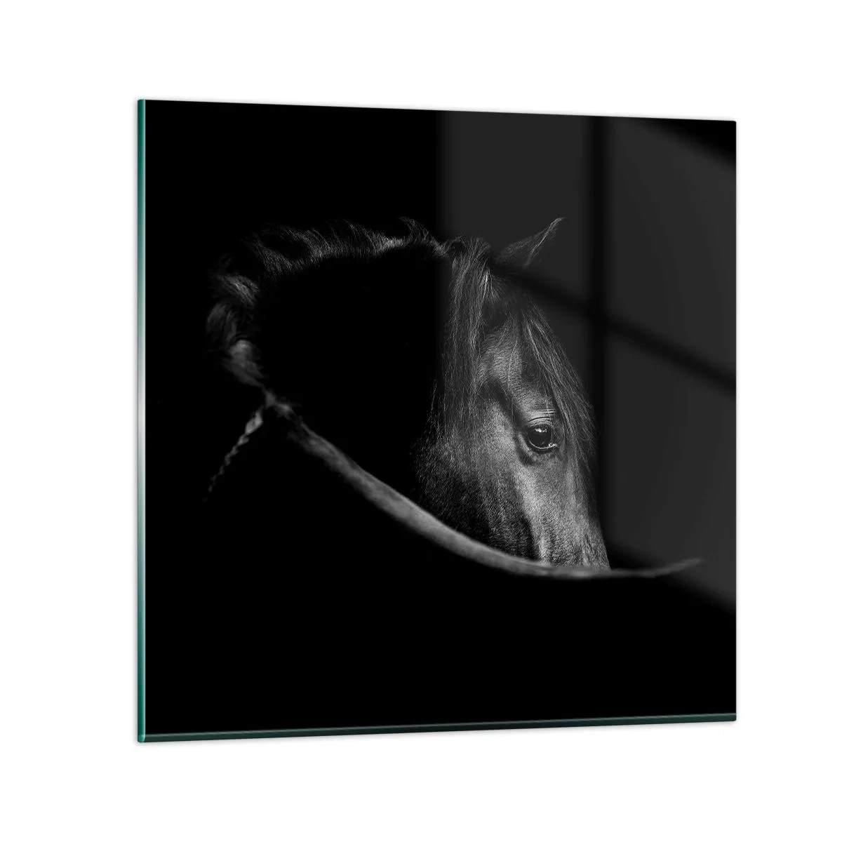 Schilderen op glas - Zwarte Prins - 30x30 cm