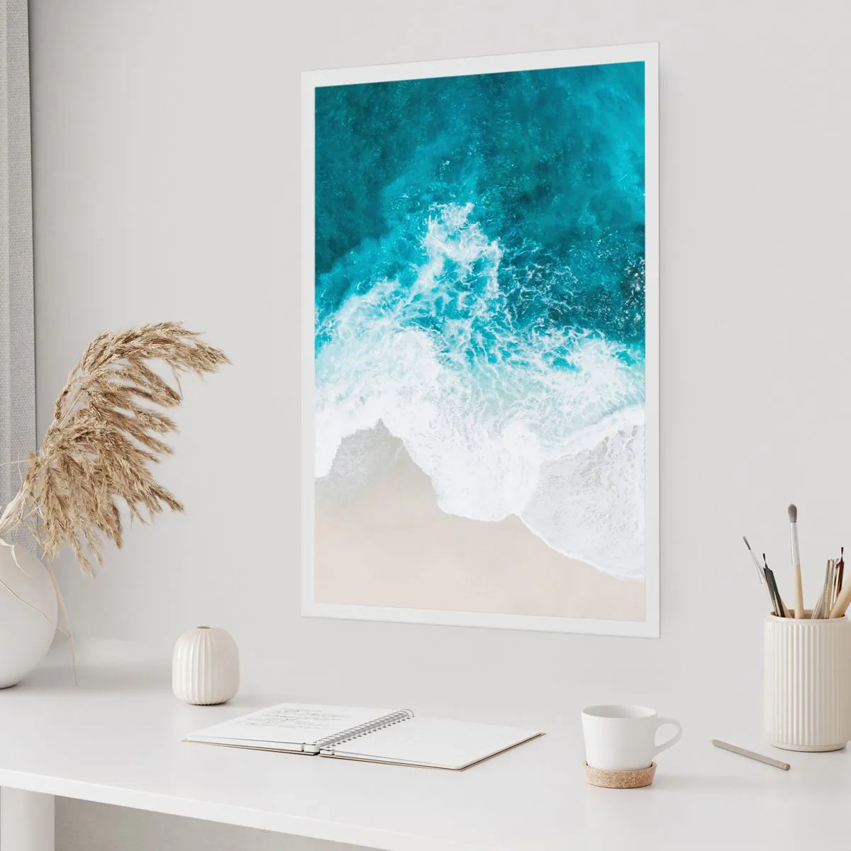 Poster - Natuurlijke streling - 70x100 cm